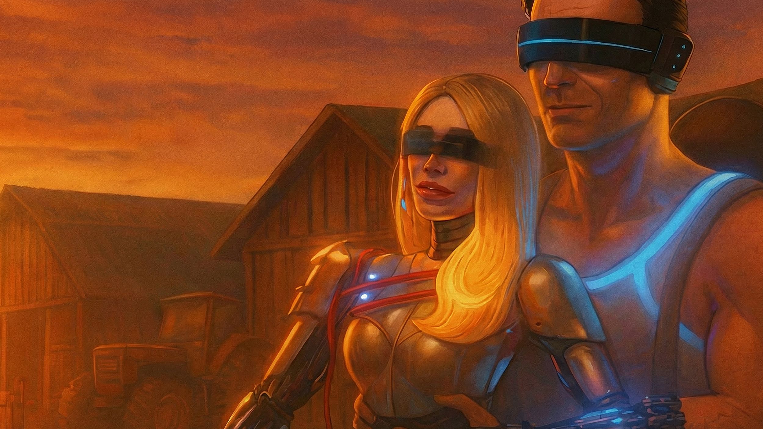 Steam Farming Sim Like Cyberpunk Cyber Farmer