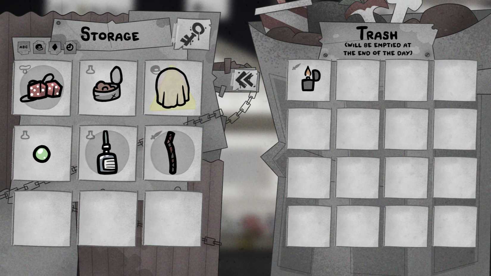 storage and trash in mewgenics