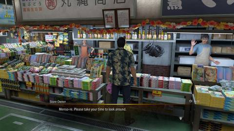 store owner in yakuza kiwami 3