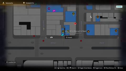 Substory #18 Leave It All To Akko-san! In Tokyo! location