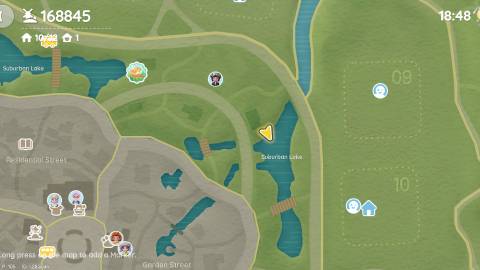 Suburban Lake Heartopia