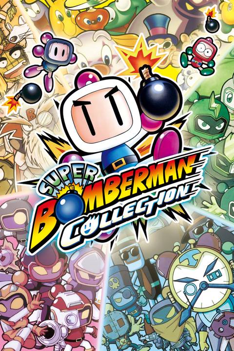 Super Bomberman Collection Tag Page Cover Art
