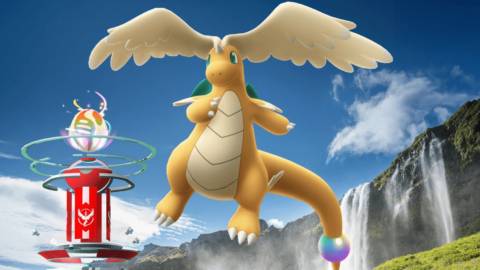 Super Mega Dragonite Raid Gameplay