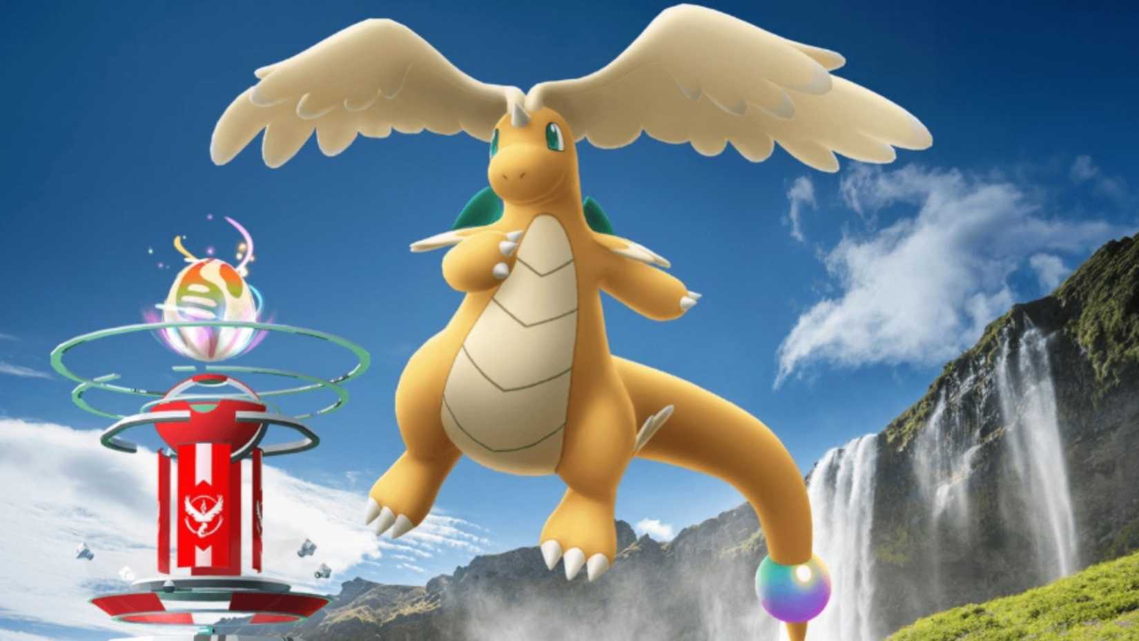 Super Mega Dragonite Raid Gameplay