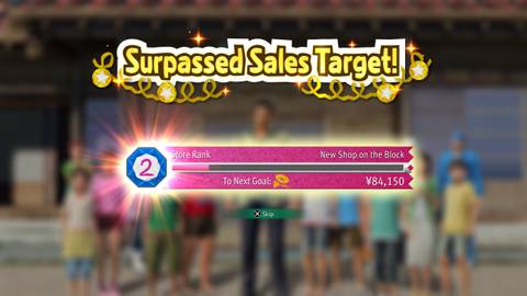 surpassed sales target