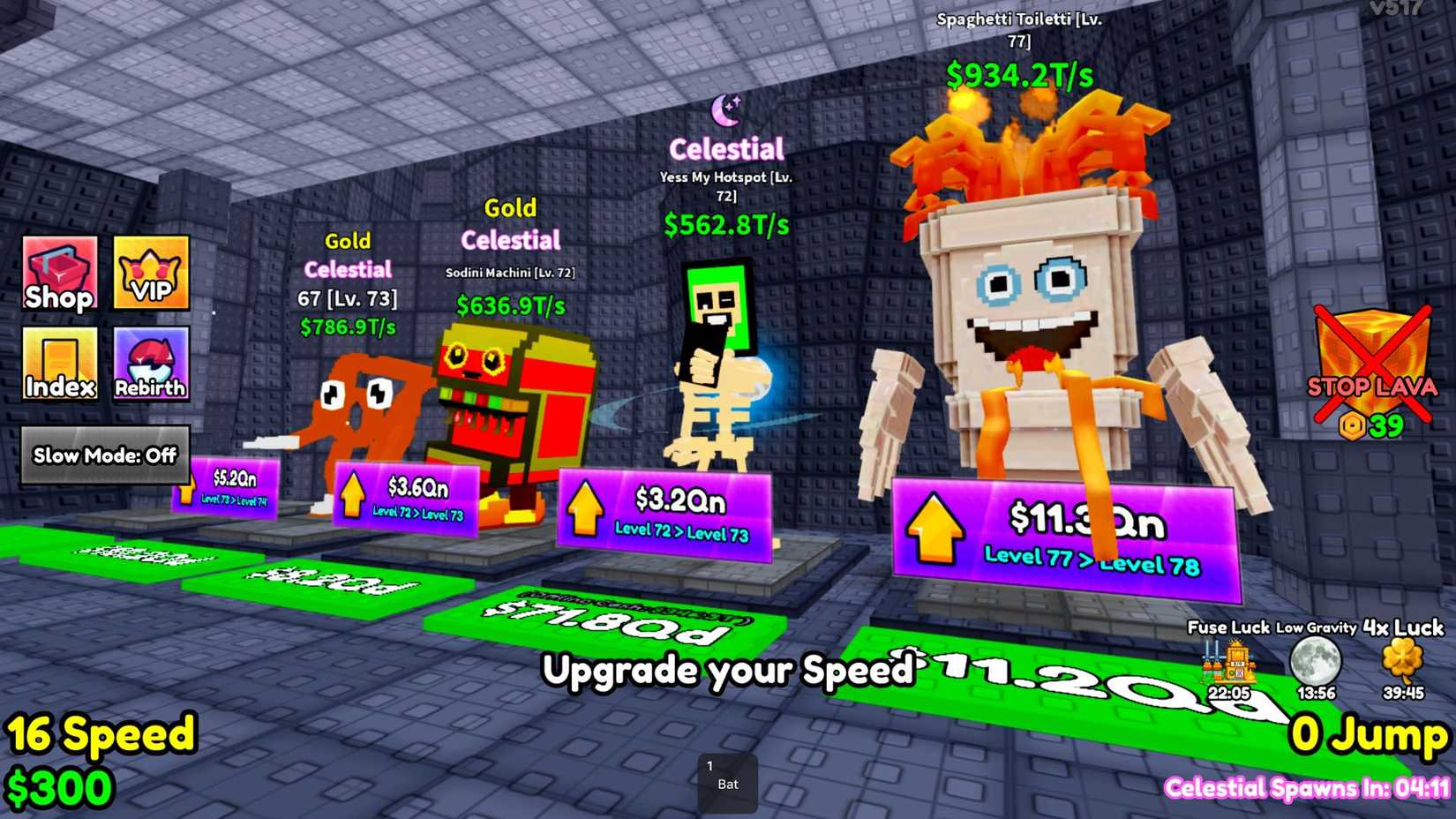 Survive Lava for Brainrots - Brainrots