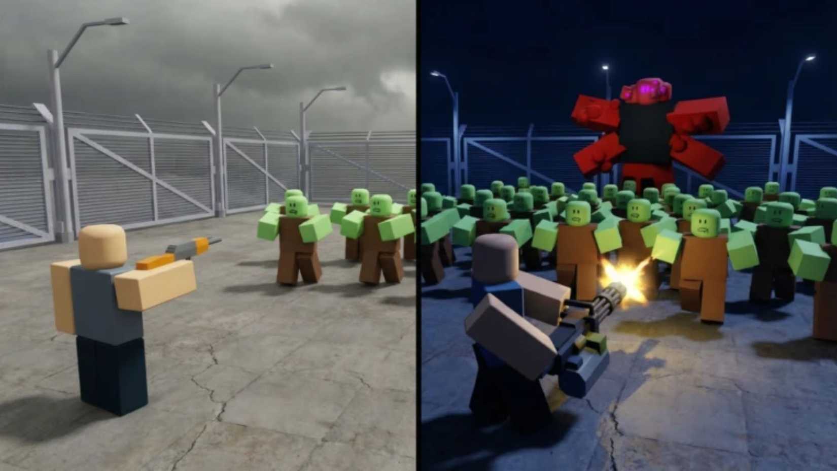 Survive Zombie Arena - zombies