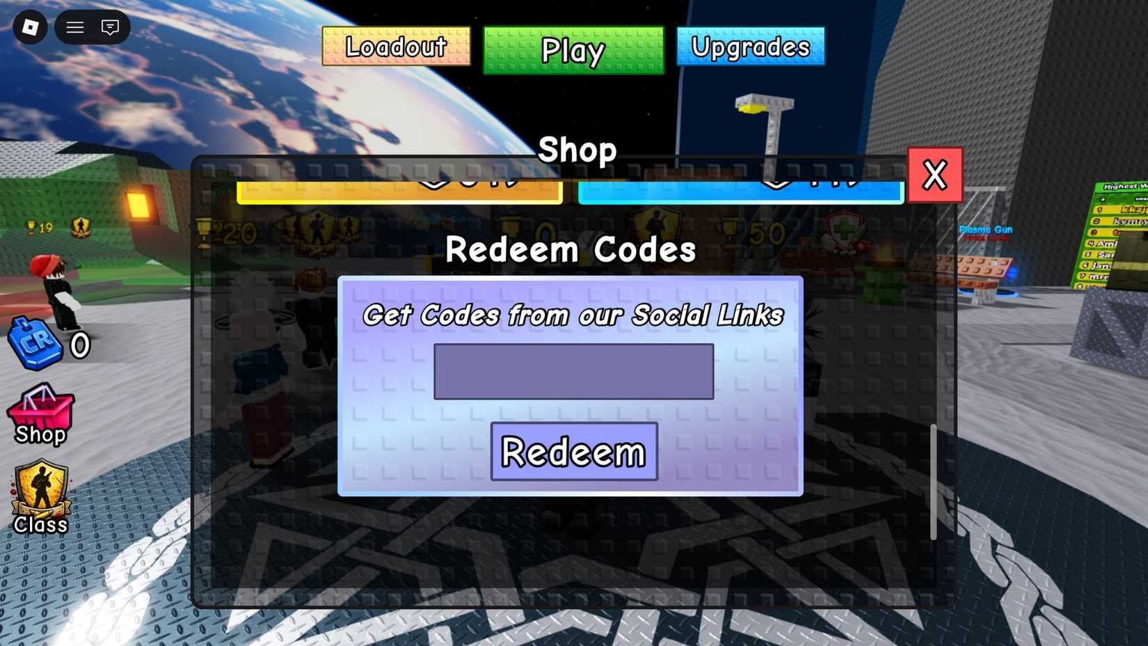 Code Zombie Resistance Roblox Survive Zombie Arena Codes