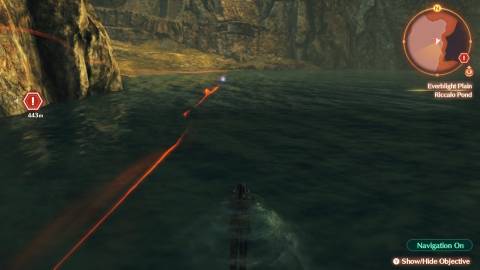 Swimming in Xenoblade Chronicles 3 (2022)