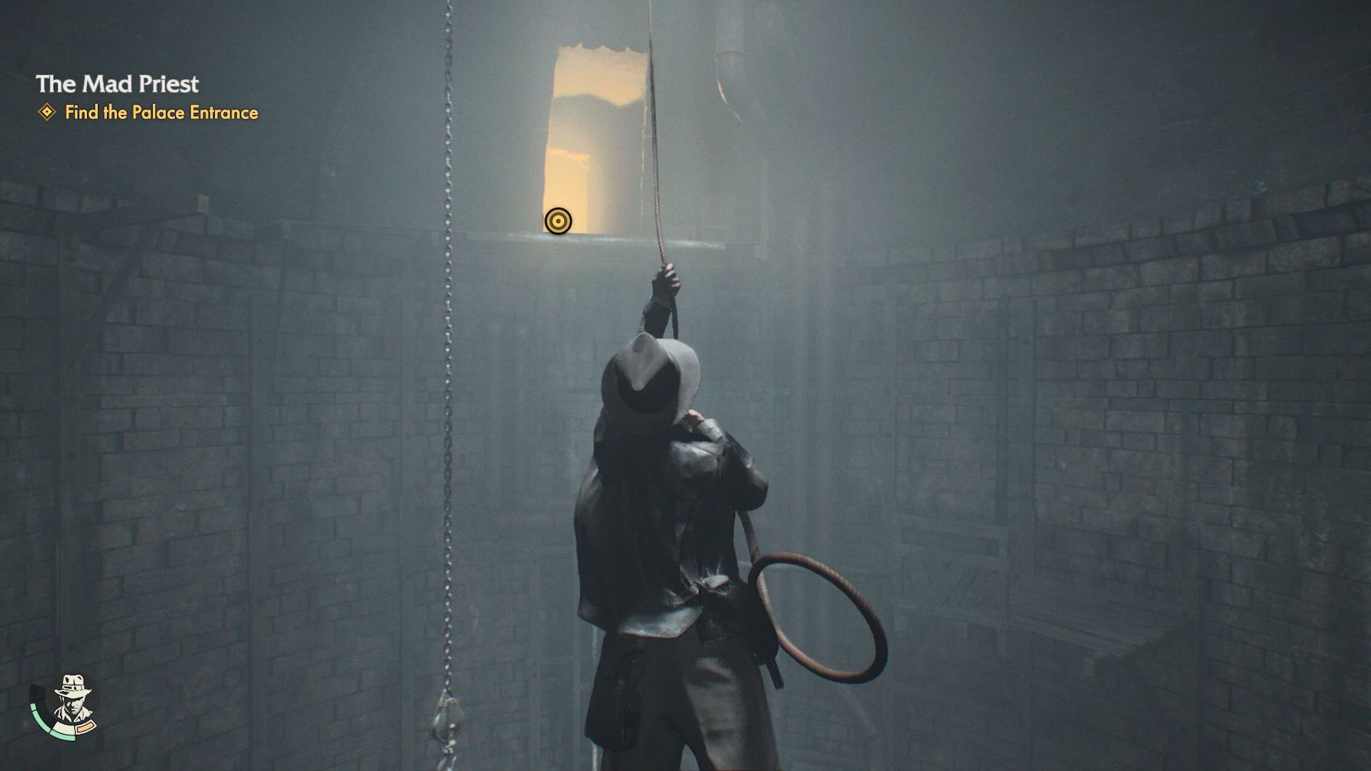 Swinging on your whip in Indiana Jones and the Great Circle (2024)