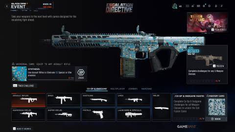 Synthesis Camo Preview - Black Ops 7