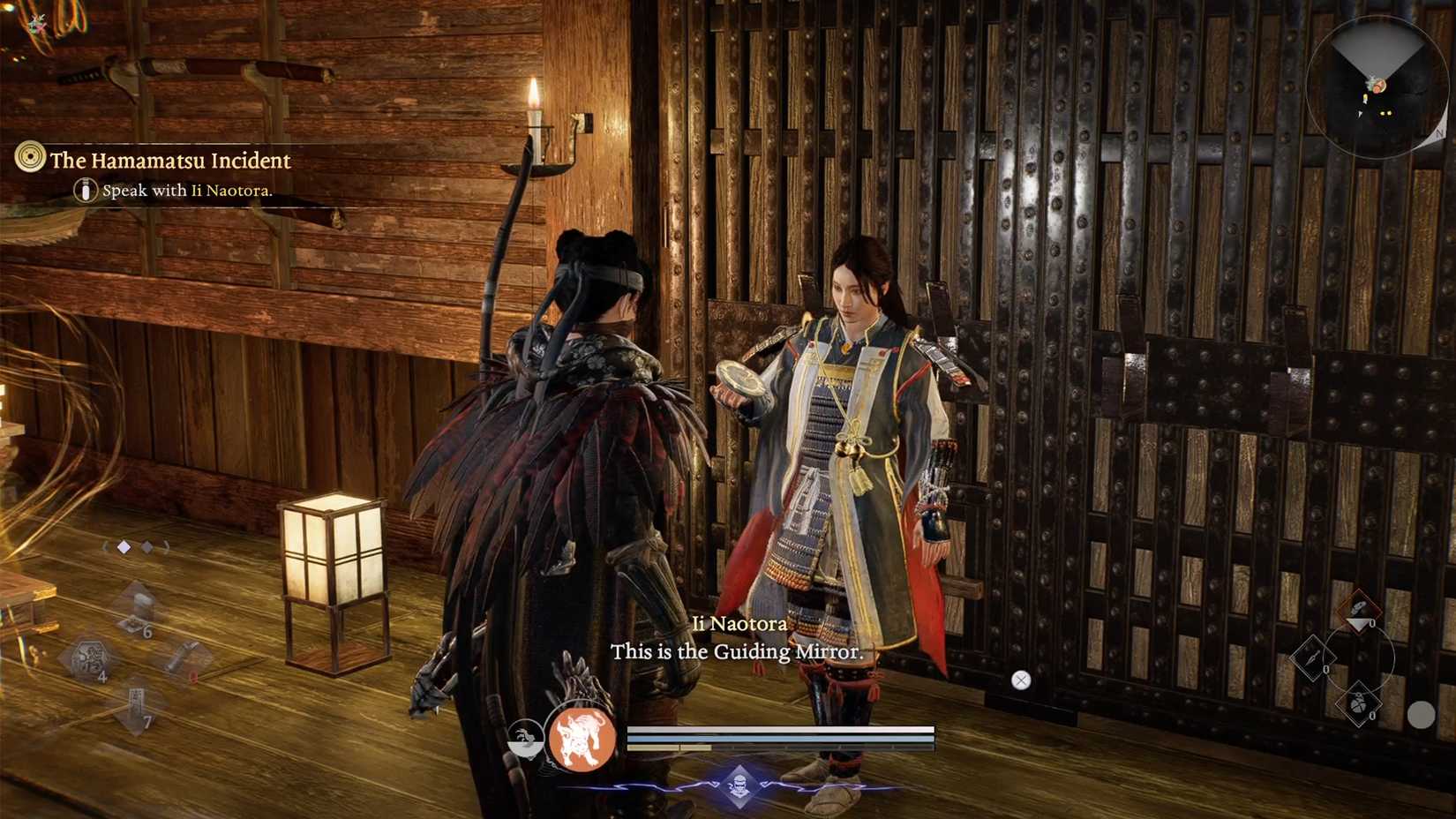 Get the Guidign Mirror in Nioh 3