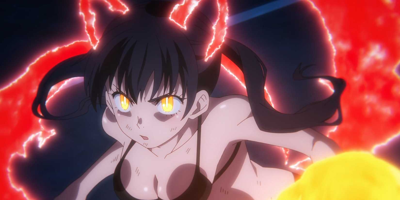 Tamaki Kotatsu fights fire in his underwear.