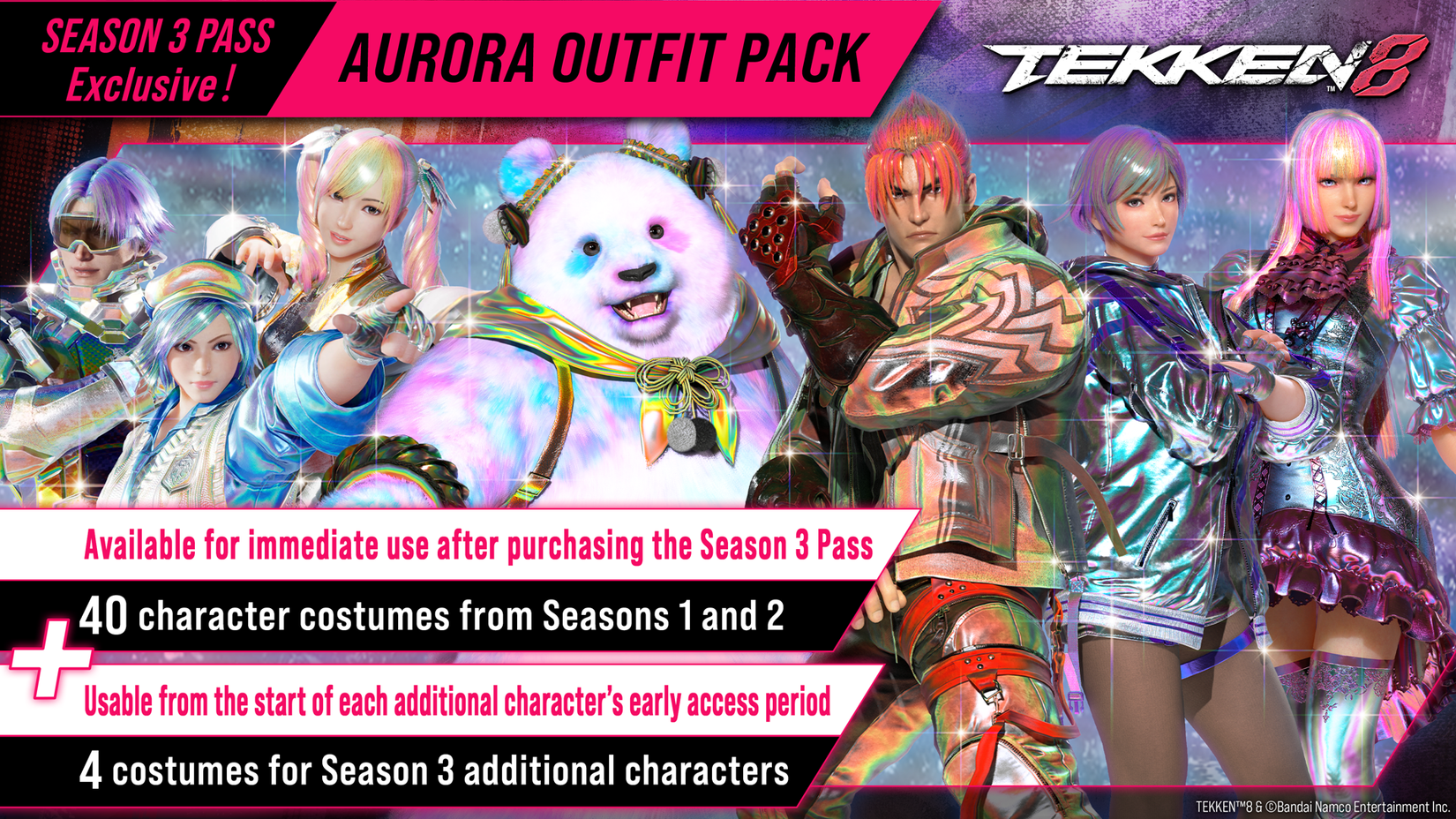 tekken 8 aurora pack
