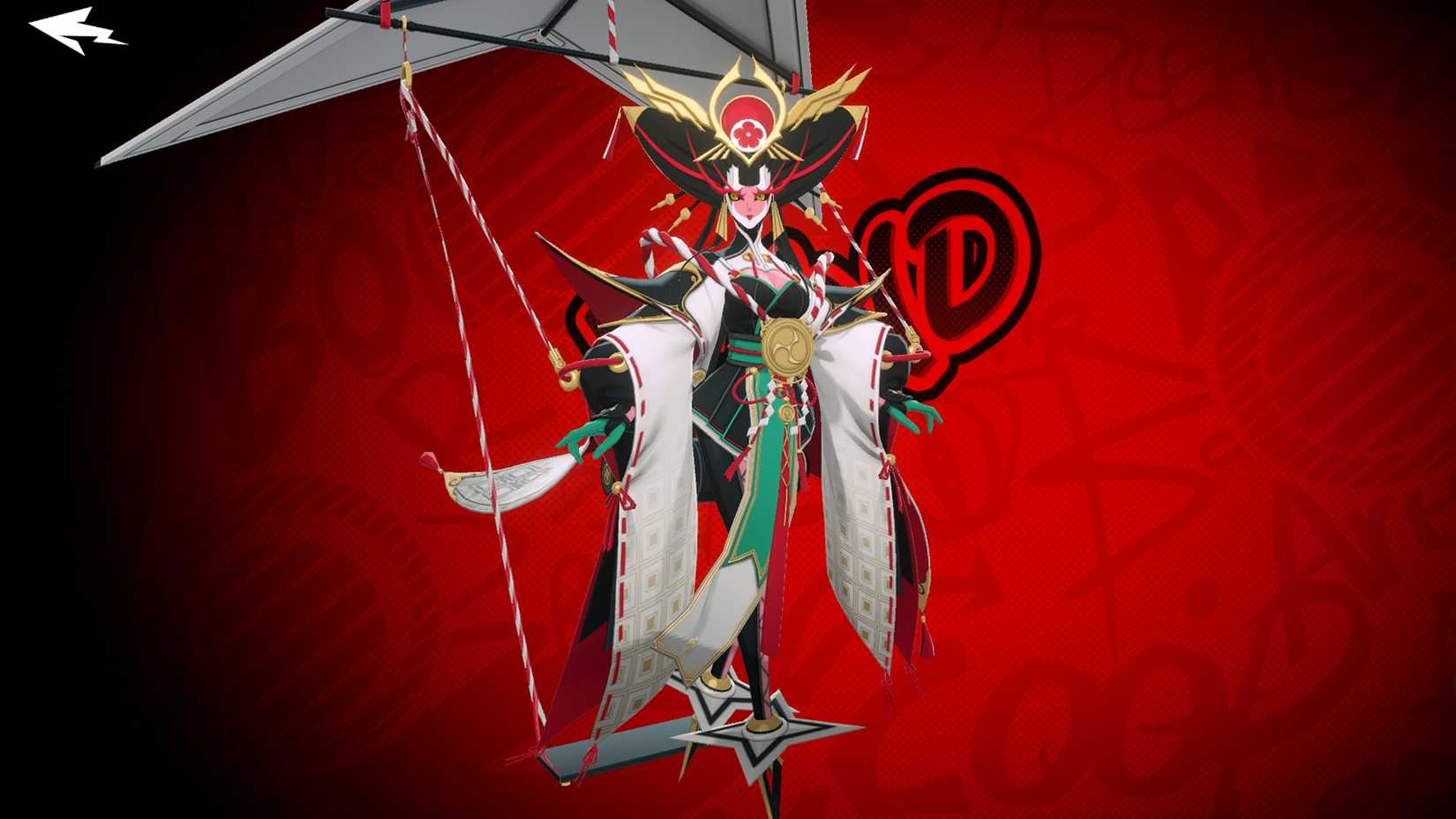 Tempest Chiyome Phantom Thief Main Persona in Persona 5: The Phantom X.