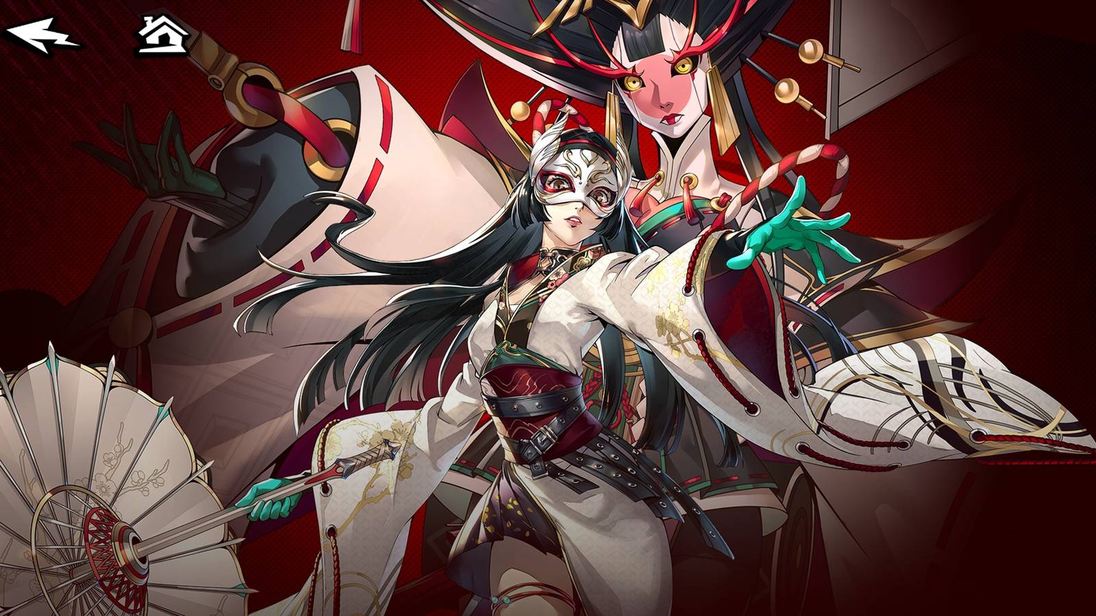 Phantom Thief Build Guide for  Tempest Riko (Wind) and Chiyome in Persona 5: The Phantom X.