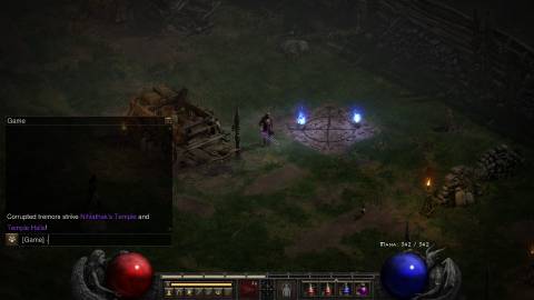 Terror zone alert Diablo 2 Resurrected