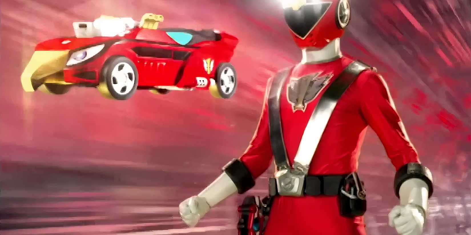 RPM Red Ranger med Eagle Racer