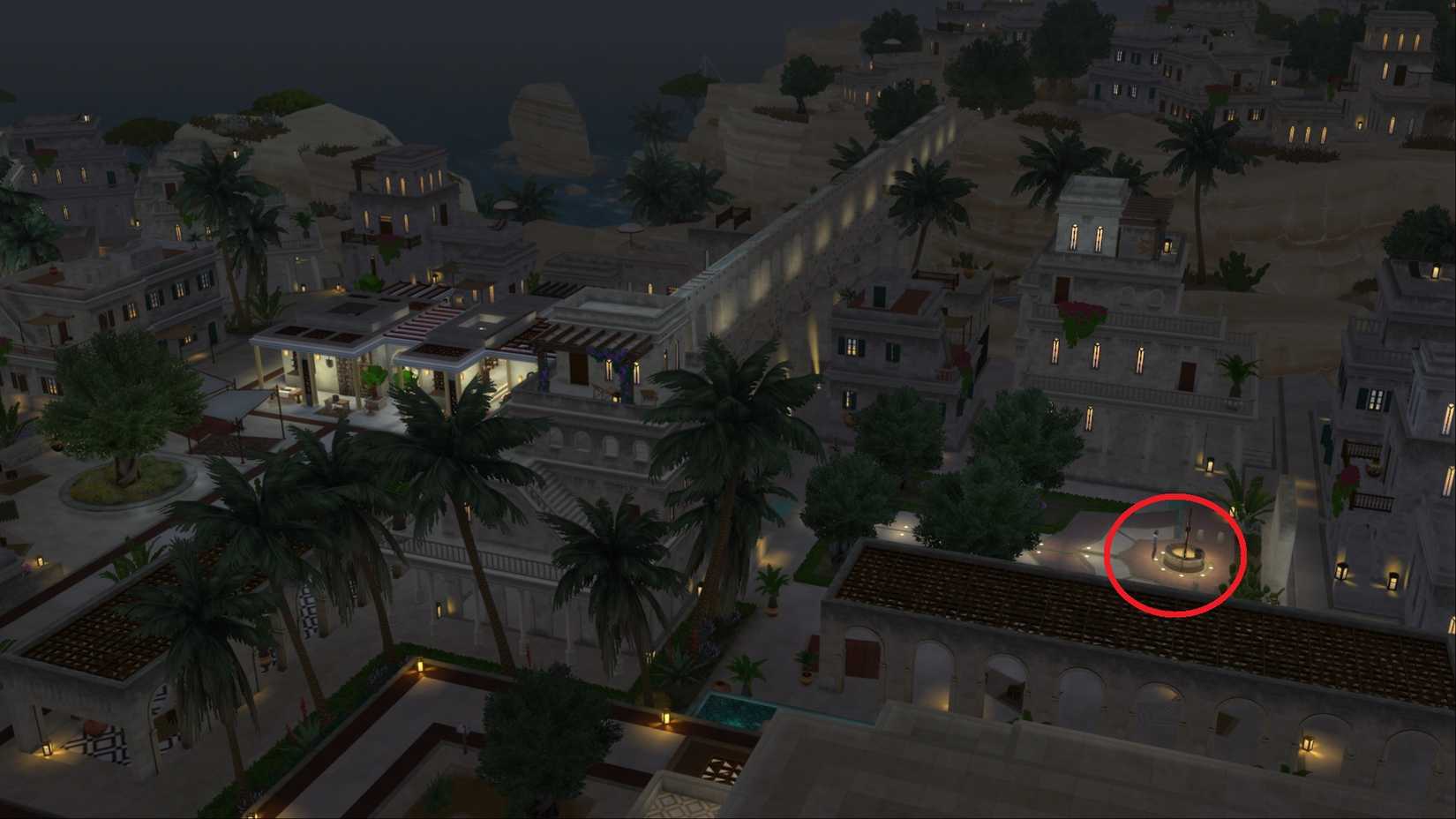 the sims 4 anansi well place