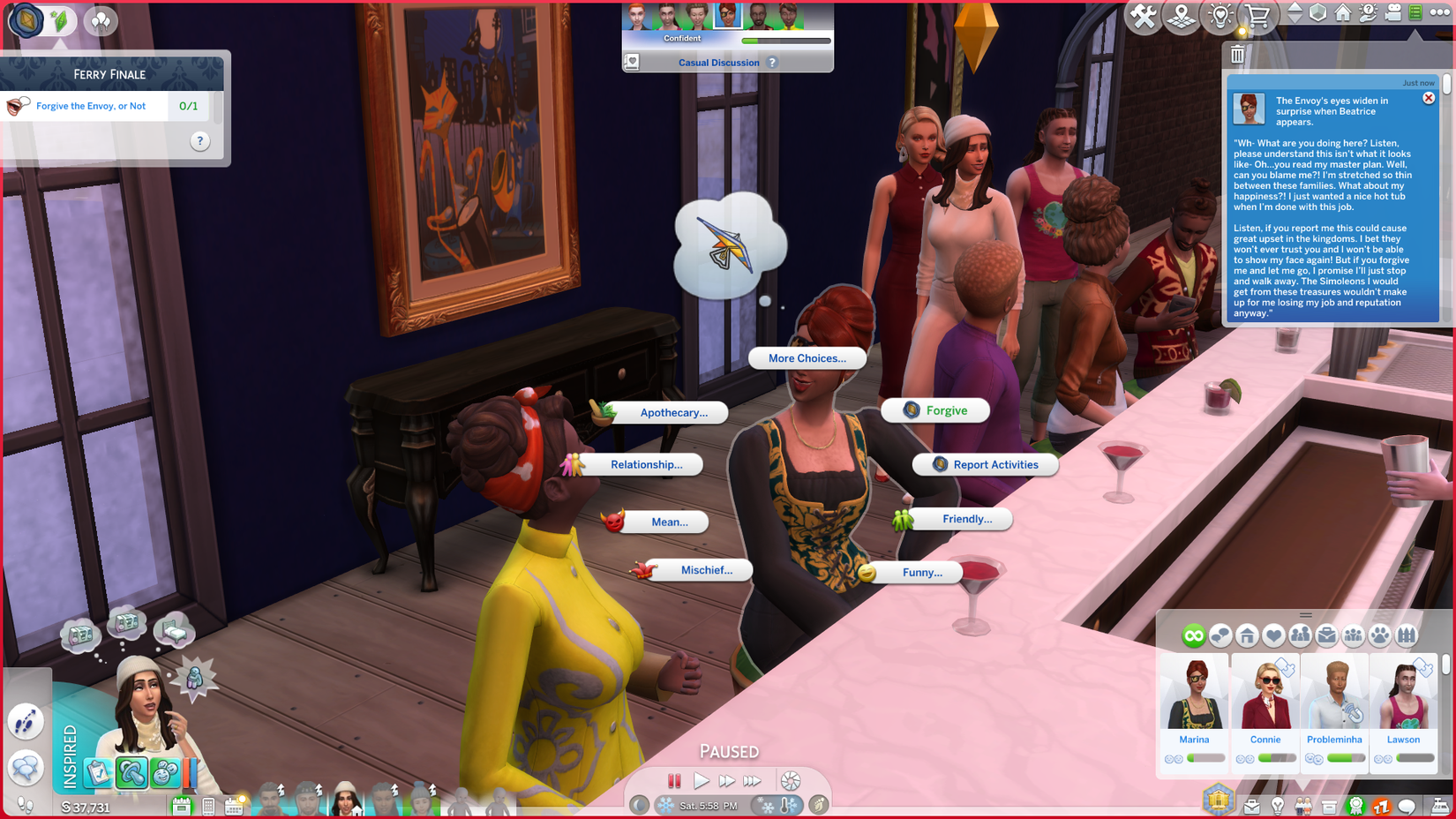 the sims 4 forgive royal envoy