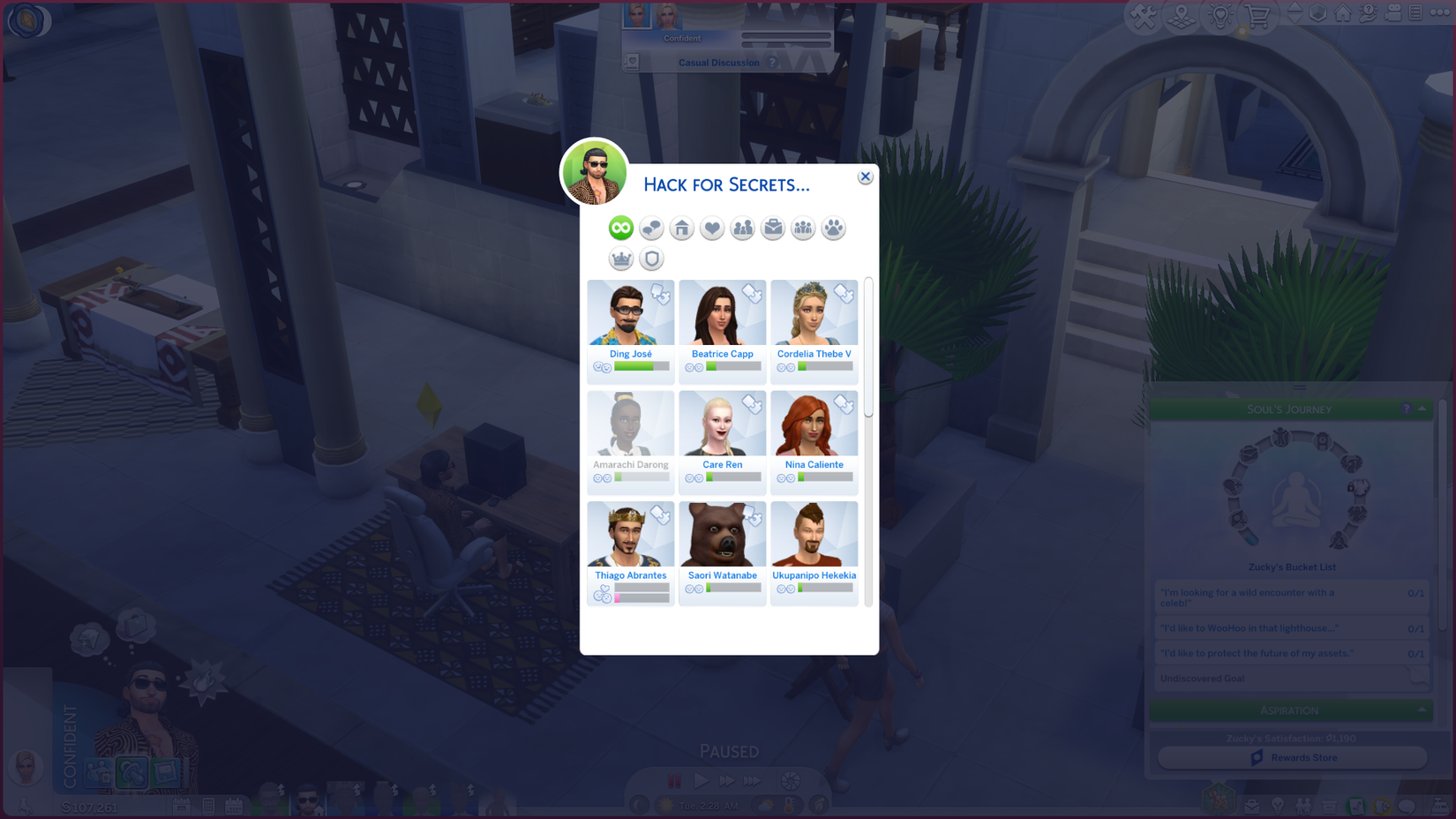 the sims 4 hack for secrets