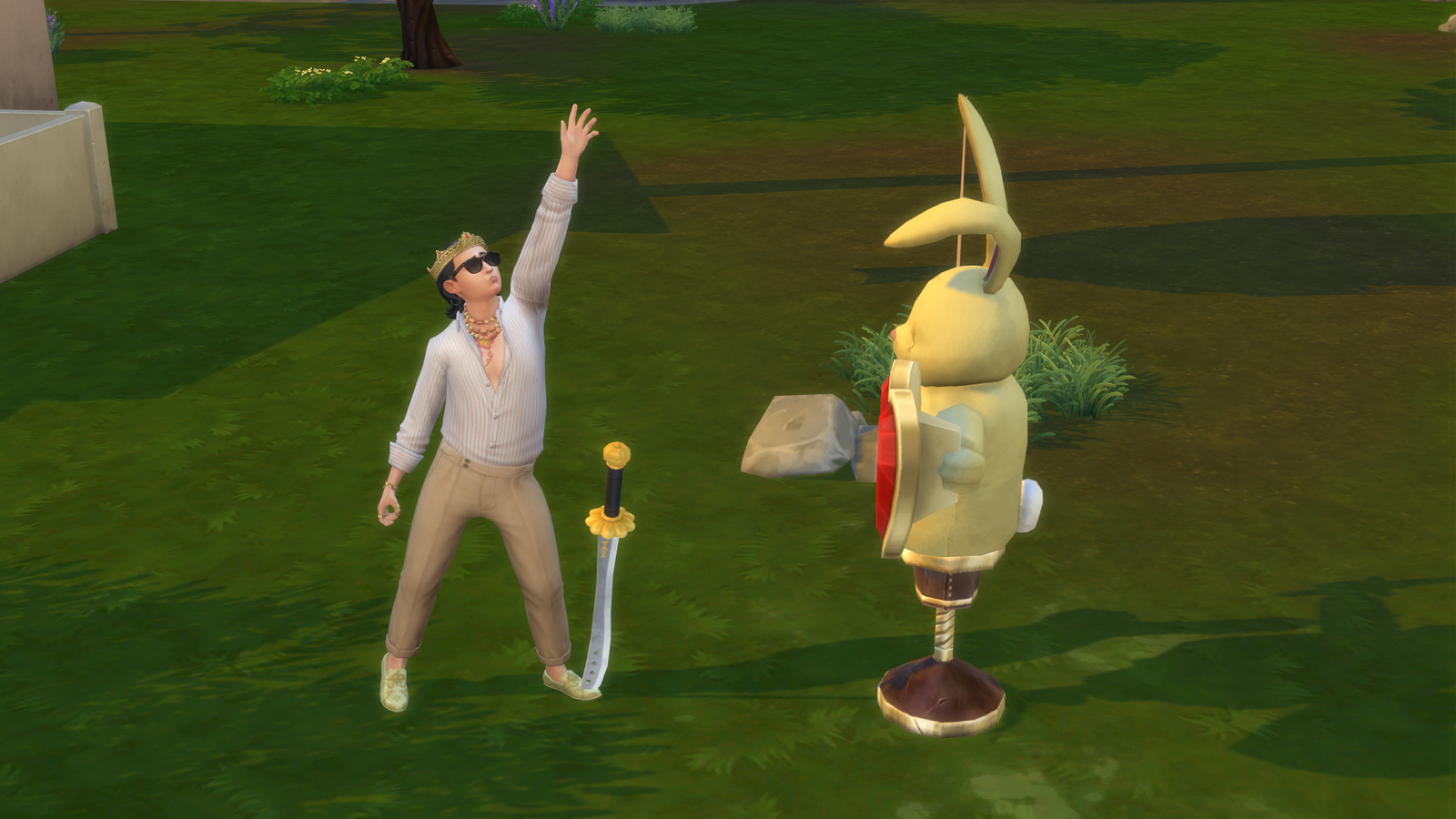 the sims 4 swordmanship