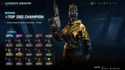 ​​​​​​​​​​​​​​Top 250 Champion (4x Skins) - Black Ops 7 Ranked Play - 2 