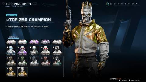 ​​​​​​​​​​​​​​Top 250 Champion (4x Skins) - Black Ops 7 Ranked Play - 3 