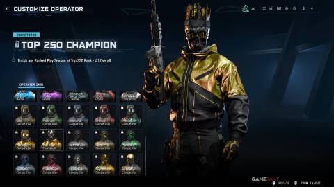 ​​​​​​​​​​​​​​Top 250 Champion (4x Skins) - Black Ops 7 Ranked Play