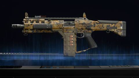 Topaz Snake Camo Preview on the SG-12 - Black Ops 7