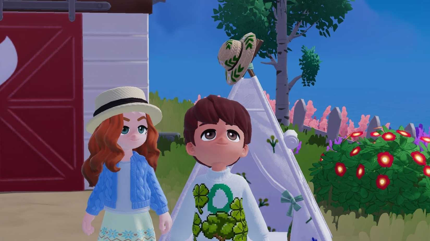 Lokasi trekking pole di Heartopia