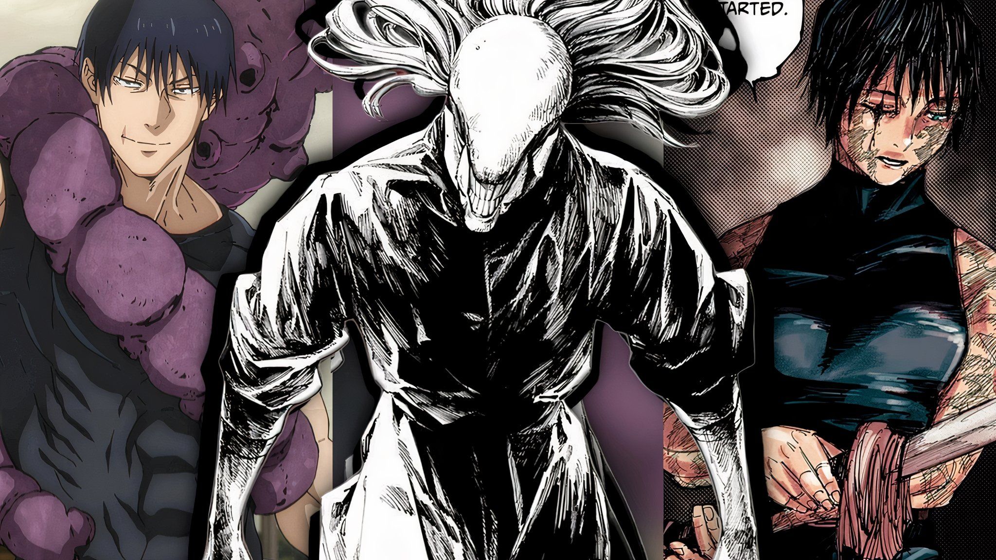 Tsurugi Okkotsu Heavenly Restriction Maki Zenin Toji Fushiguro