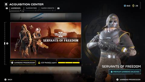 ultimatum warbond servants of freedom