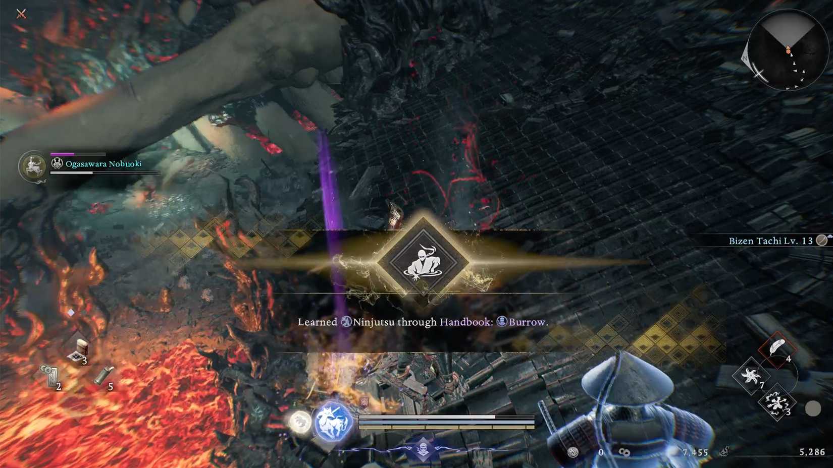 unlock skills by finding the guide in nioh 3