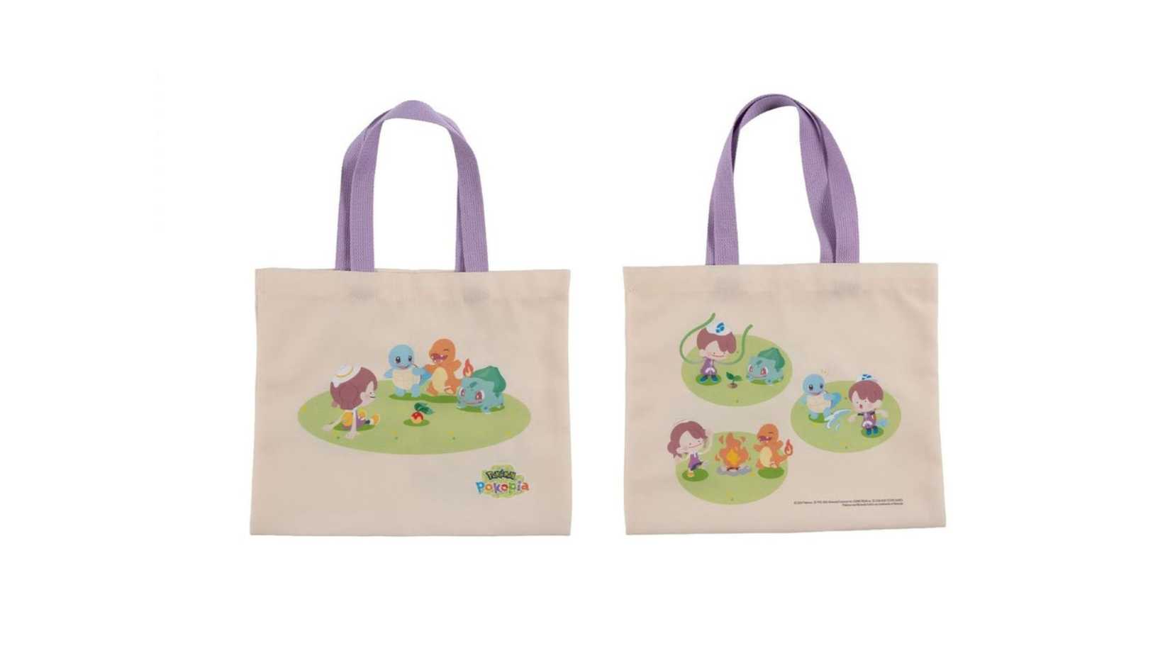 Pokemon Pokopia Best Buy pre-order canvas tote bag