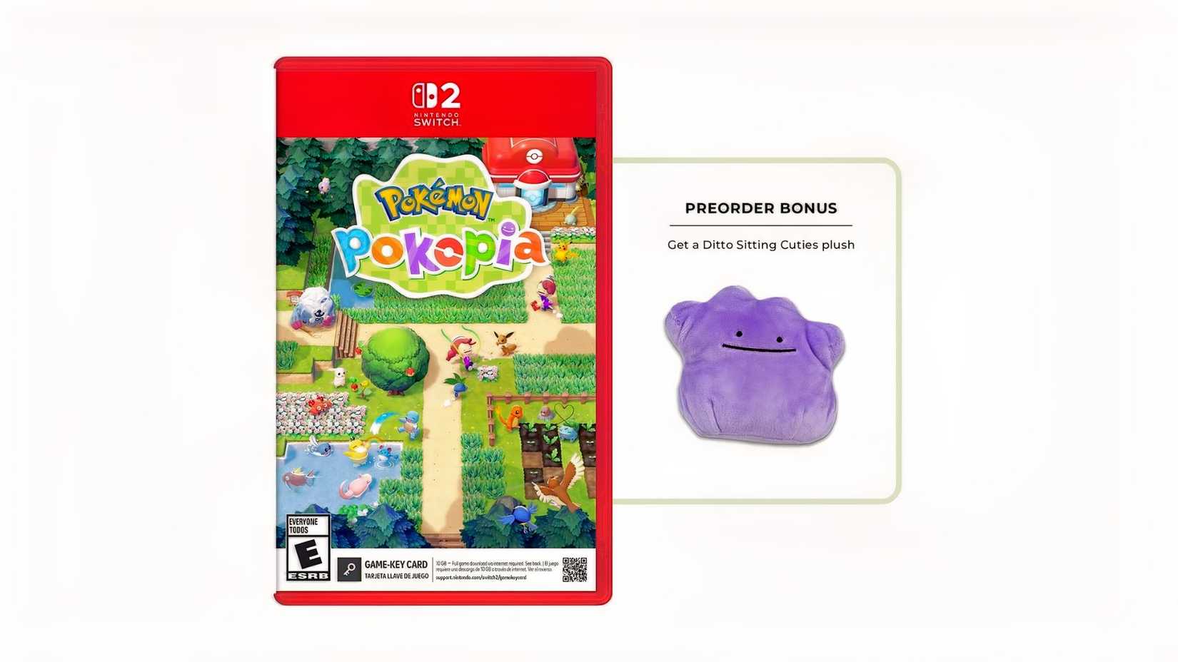 The Pokemon Center Pokopia pre-order bonus