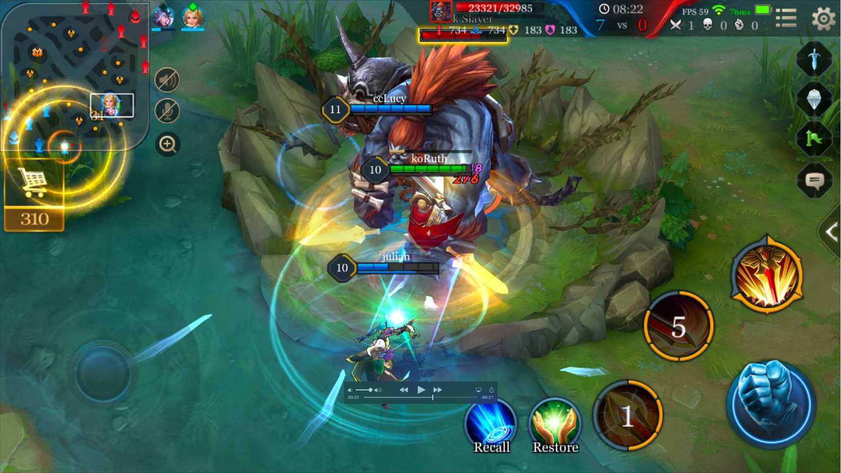 Arena of Valor gameplay