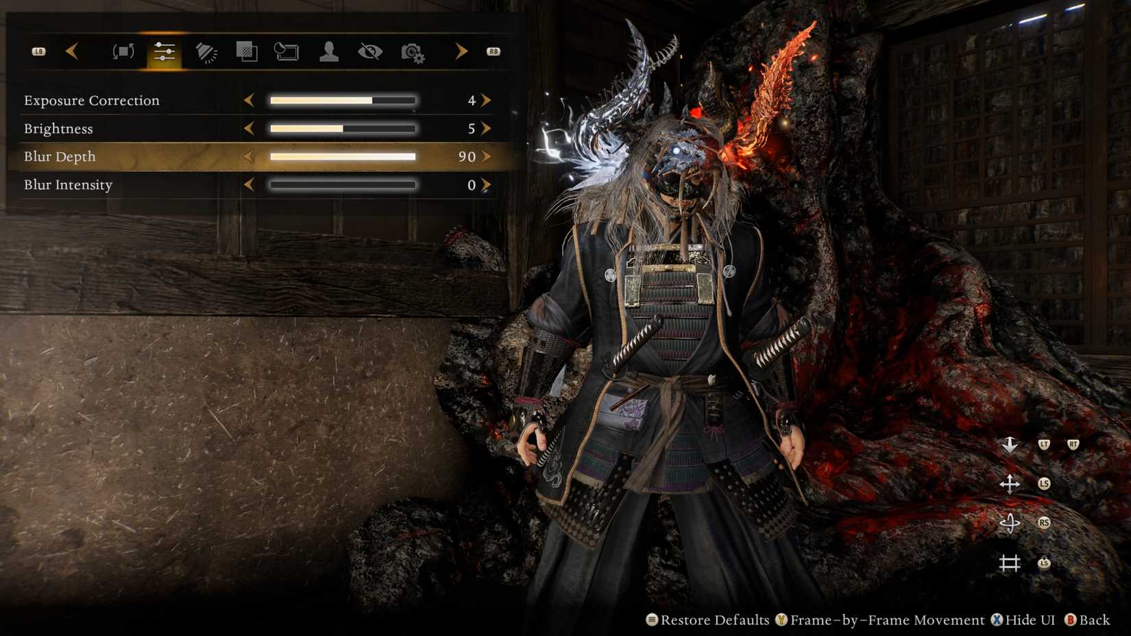 Using photo mode in Nioh 3