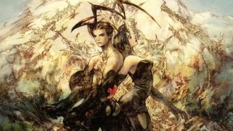 Vagrant Story Cover art showing Tia and Ashley