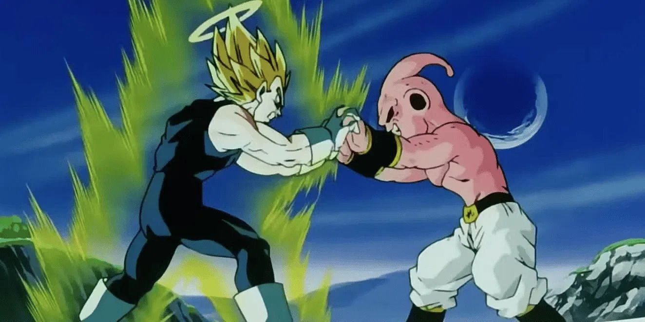 Vegeta vs Kid Buu
