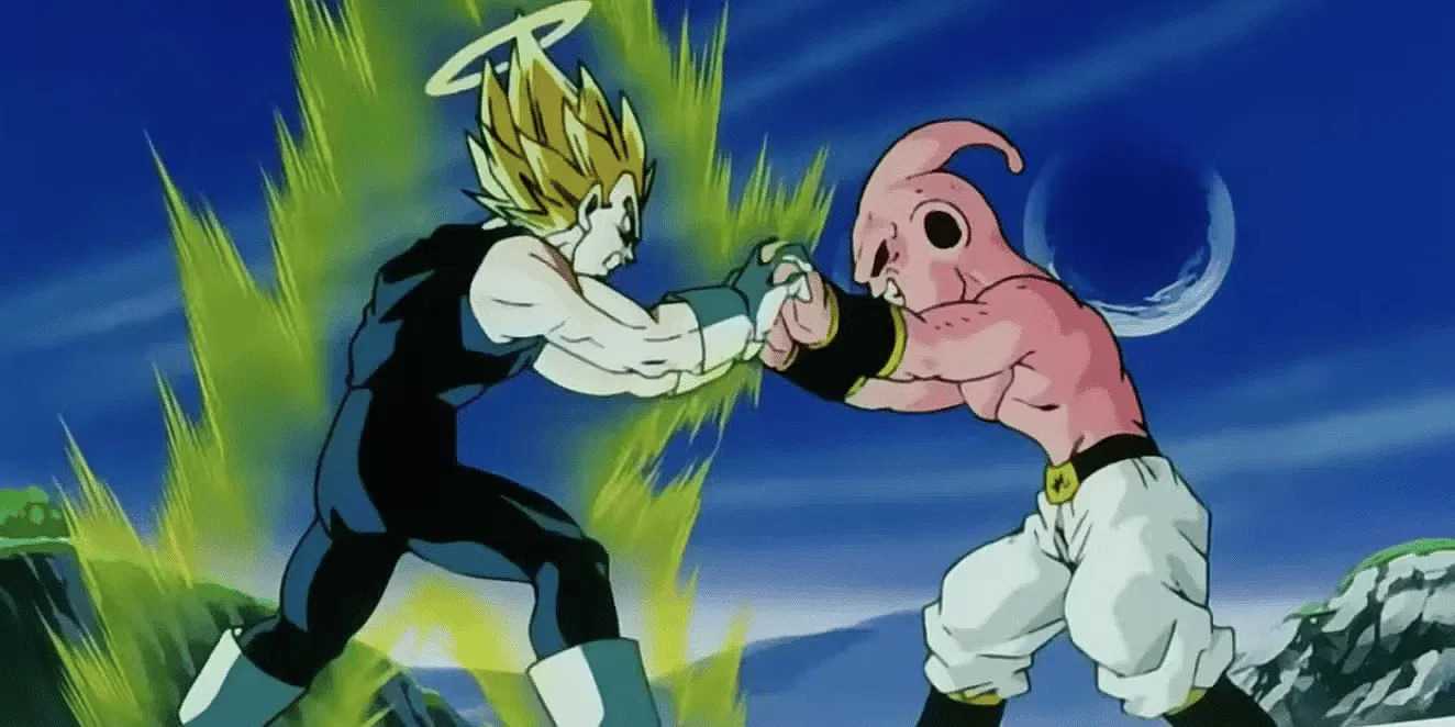 Vegeta vs Kid Buu