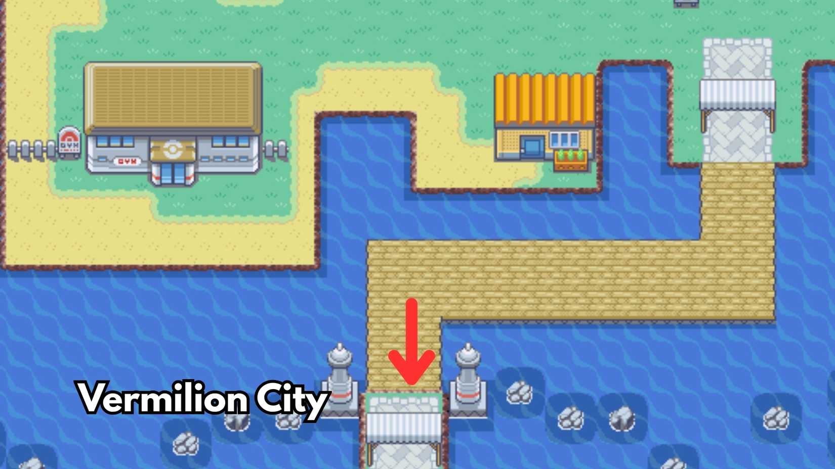 vermilion city hm01 cut location pokemon firered leafgreen