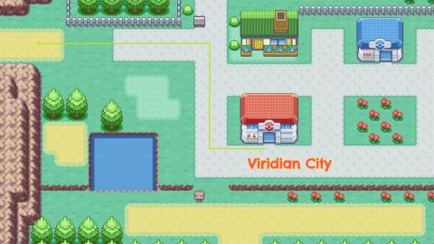 Viridian City way to farming spot Pokemon FireRed Leafgreen