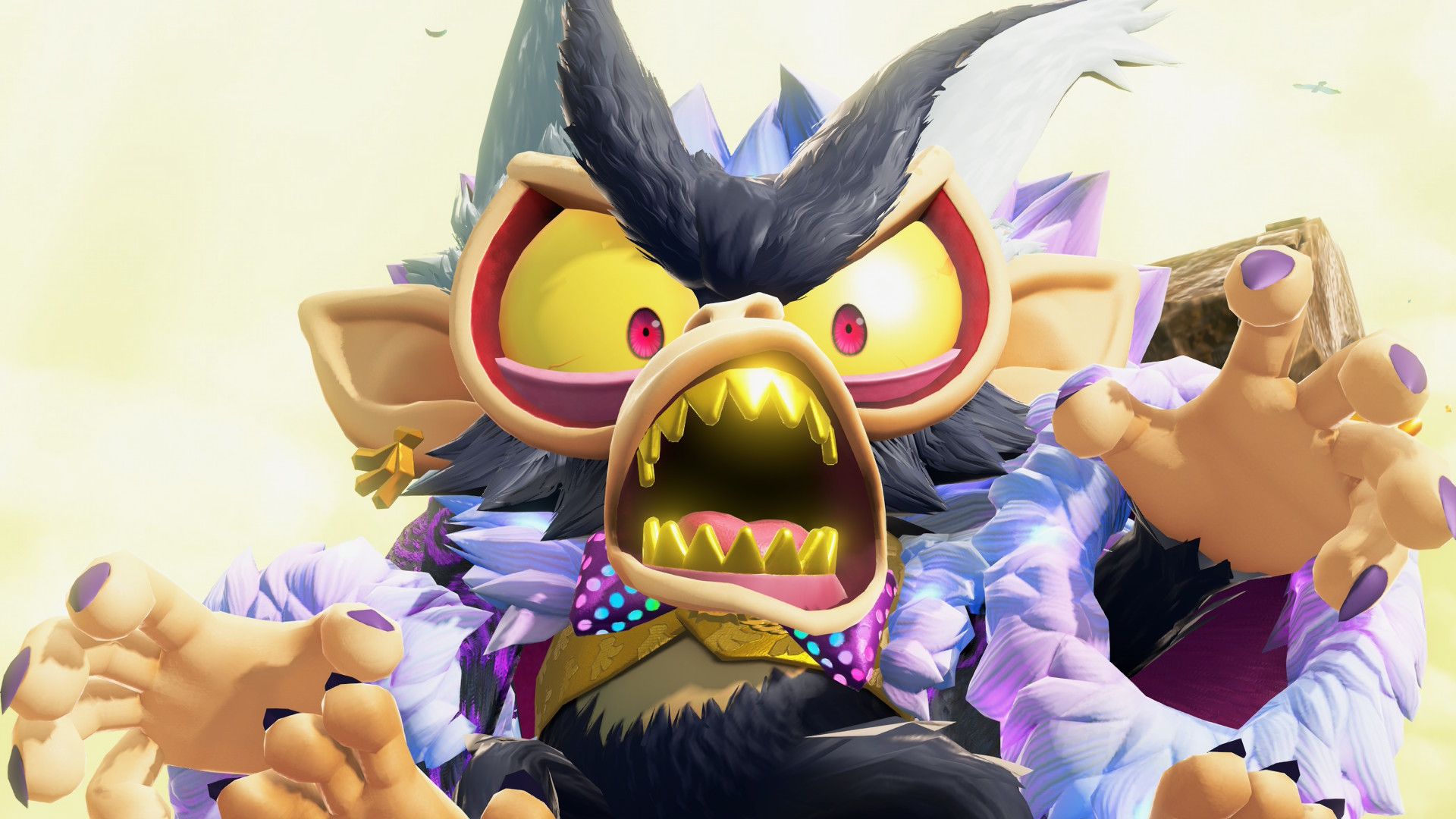 Void Kong looking surprised in Donkey Kong Bananza