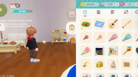 Warehouse Storage in Heartopia