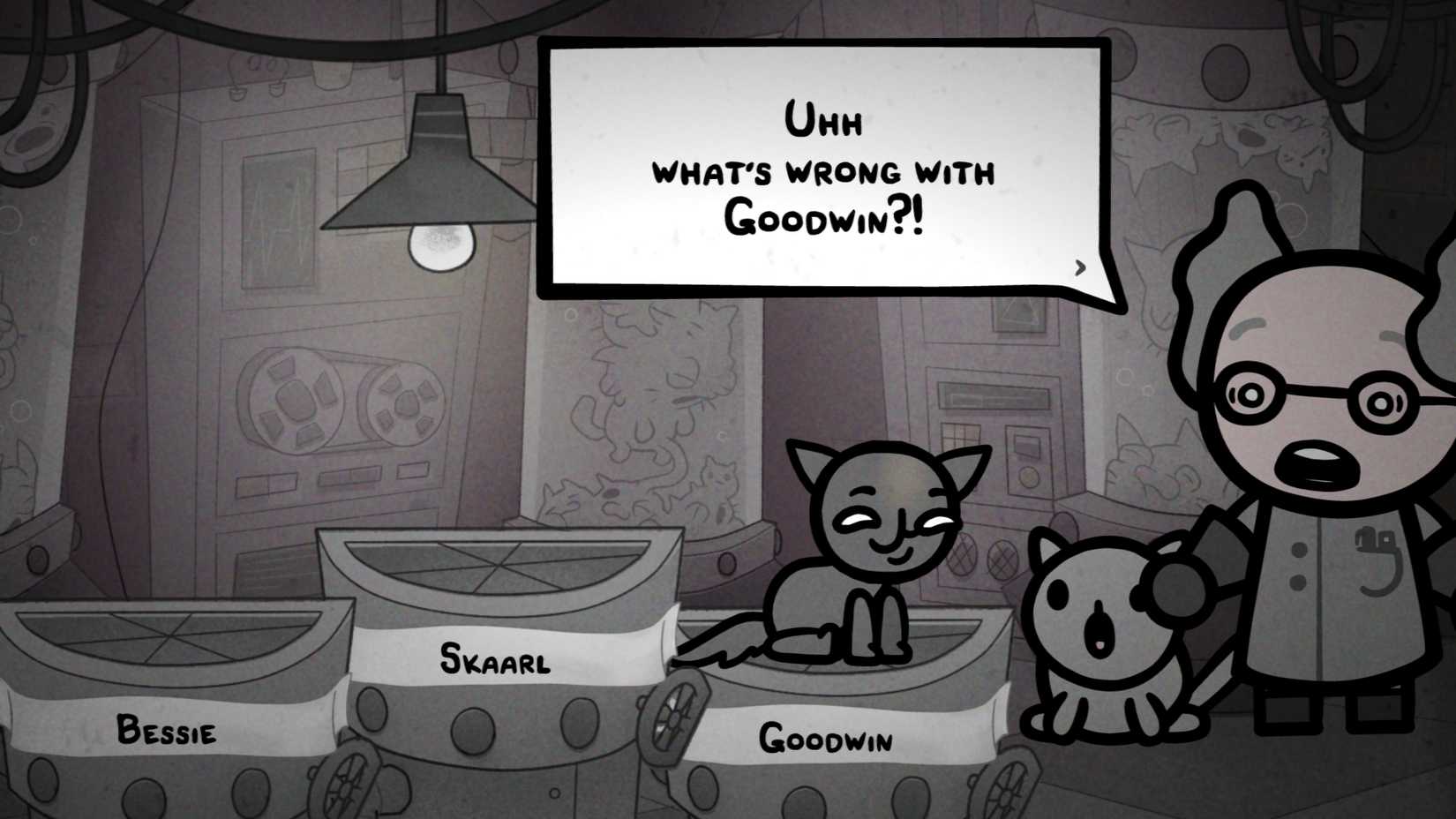 what's wrong with cat in mewgenics