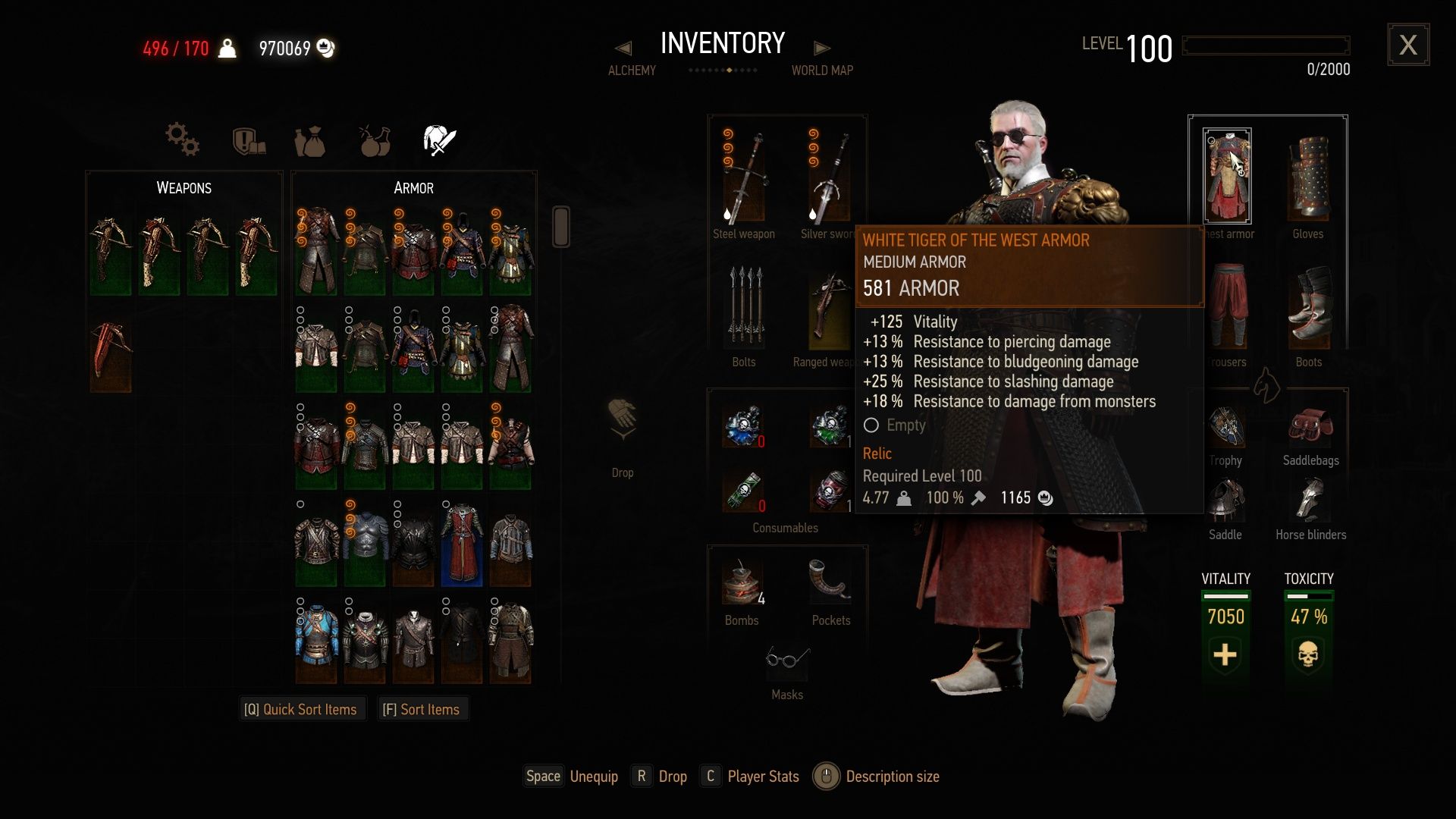 White Tiger of the West Armor Witcher 3-1 (1)