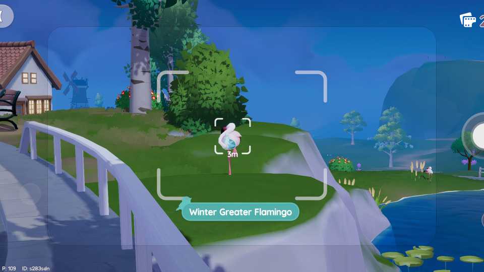 Winter Greater Flamingo Heartopia