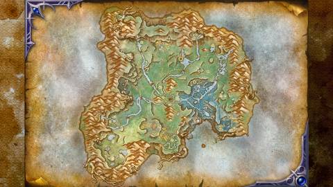 world of warcraft harandar map