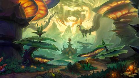 world of warcraft harandar mushroom art